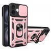 Husa pentru Apple iPhone 16, Techsuit, CamShield, Roz