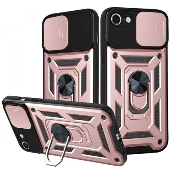 Husa pentru Apple iPhone 6 / 6s, Techsuit, CamShield, Roz