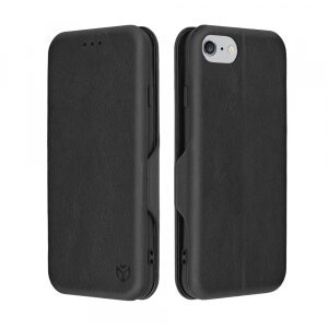 Husa pentru Apple iPhone 6 / 6s, Techsuit, Safe Wallet Plus, Neagra