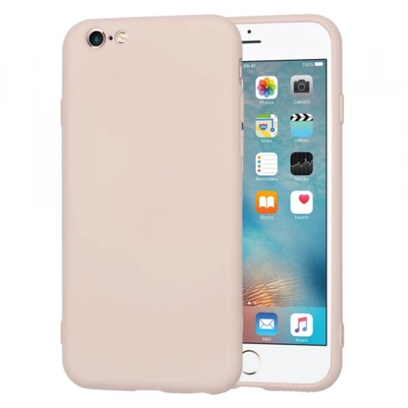 Husa pentru Apple iPhone 6 / 6s, Techsuit, SoftFlex, Roz