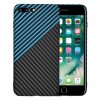 Husa pentru Apple iPhone 8 Plus / 7 Plus, Techsuit, Carbonite FiberShell, Bleu