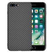 Husa pentru Apple iPhone 8 Plus / 7 Plus, Techsuit, Carbonite FiberShell, Neagra