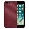 Husa pentru Apple iPhone 8 Plus / 7 Plus, Techsuit, Carbonite FiberShell, Rosie