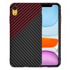 Husa pentru Apple iPhone XR, Techsuit, Carbonite FiberShell Vortex, Rosie