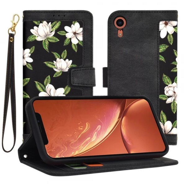 Husa pentru Apple iPhone XR, Techsuit, FlipCraft, Neagra