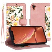 Husa pentru Apple iPhone XR, Techsuit, FlipCraft, Roz