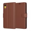 Husa pentru Apple iPhone XR, Techsuit, Leather Folio, Maro
