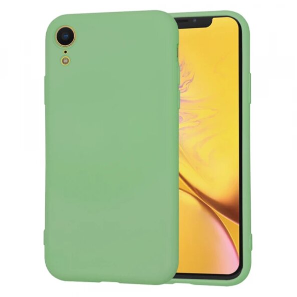 Husa pentru Apple iPhone XR, Techsuit, SoftFlex, Verde