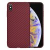 Husa pentru Apple iPhone XS Max, Techsuit, Carbonite FiberShell, Rosie