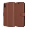 Husa pentru Apple iPhone XS Max, Techsuit, Leather Folio, Maro