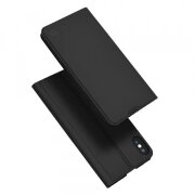 Husa pentru Apple iPhone XS Max, Techsuit, Magskin Book, Neagra