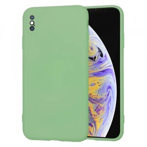 Husa pentru Apple iPhone XS Max, Techsuit, SoftFlex, Verde