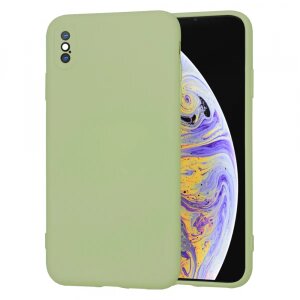 Husa pentru Apple iPhone XS Max, Techsuit, SoftFlex, Verde Deschis