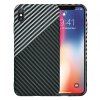 Husa pentru Apple iPhone XS / X, Techsuit, Carbonite FiberShell, Gri