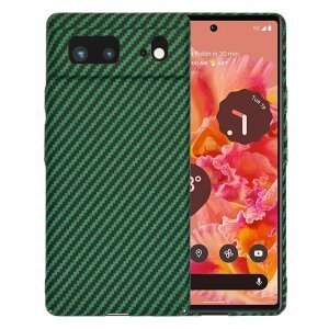 Husa pentru Google Pixel 6, Techsuit, Carbonite FiberShell, Verde