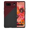 Husa pentru Google Pixel 6, Techsuit, Carbonite FiberShell Vortex, Rosie