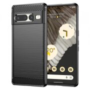 Husa pentru Google Pixel 7 Pro, Techsuit, Carbon, Neagra