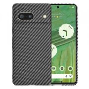 Husa pentru Google Pixel 7, Techsuit, Carbonite FiberShell, Neagra