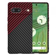 Husa pentru Google Pixel 7, Techsuit, Carbonite FiberShell Vortex, Rosie