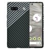 Husa pentru Google Pixel 7a, Techsuit, Carbonite FiberShell, Gri