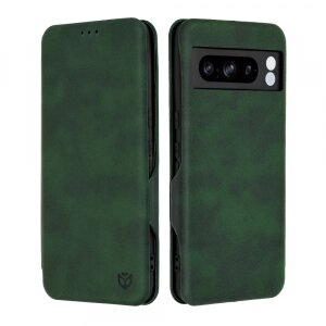 Husa pentru Google Pixel 8 Pro, Techsuit, Safe Wallet Plus, Verde