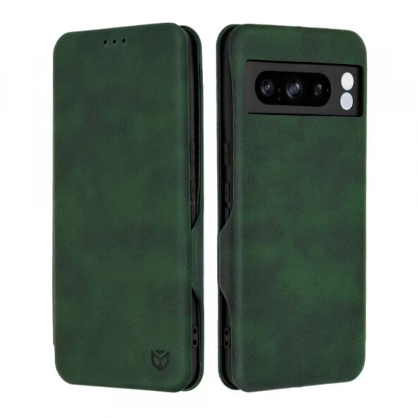 Husa pentru Google Pixel 8 Pro, Techsuit, Safe Wallet Plus, Verde