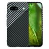 Husa pentru Google Pixel 8a, Techsuit, Carbonite FiberShell, Gri