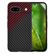 Husa pentru Google Pixel 8a, Techsuit, Carbonite FiberShell Vortex, Rosie