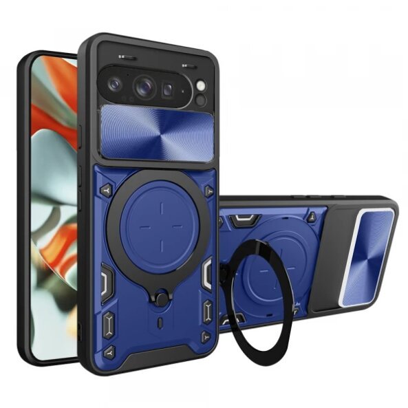 Husa pentru Google Pixel 9 Pro XL, Techsuit, CamGuard Pro, Albastra