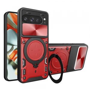 Husa pentru Google Pixel 9 Pro XL, Techsuit, CamGuard Pro, Rosie