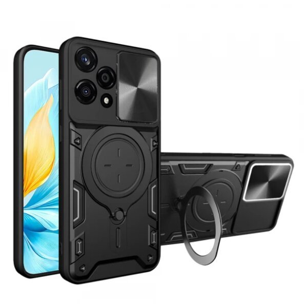 Husa pentru Honor 200 Lite, Techsuit, CamGuard Pro, Neagra