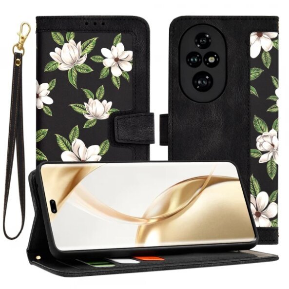 Husa pentru Honor 200 Pro, Techsuit, FlipCraft, Neagra