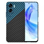 Husa pentru Honor 90 Lite, Techsuit, Carbonite FiberShell, Bleu