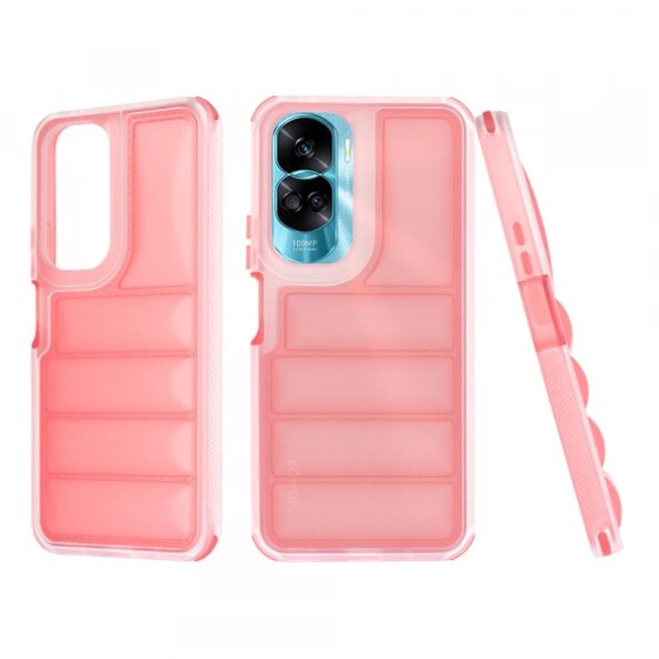 Husa pentru Honor 90 Lite, Techsuit, Wave Shield, Rosie