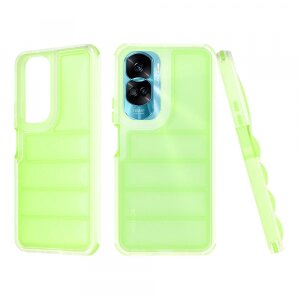 Husa pentru Honor 90 Lite, Techsuit, Wave Shield, Verde
