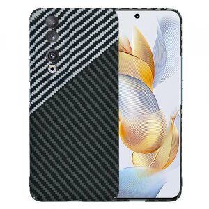Husa pentru Honor 90, Techsuit, Carbonite FiberShell, Gri