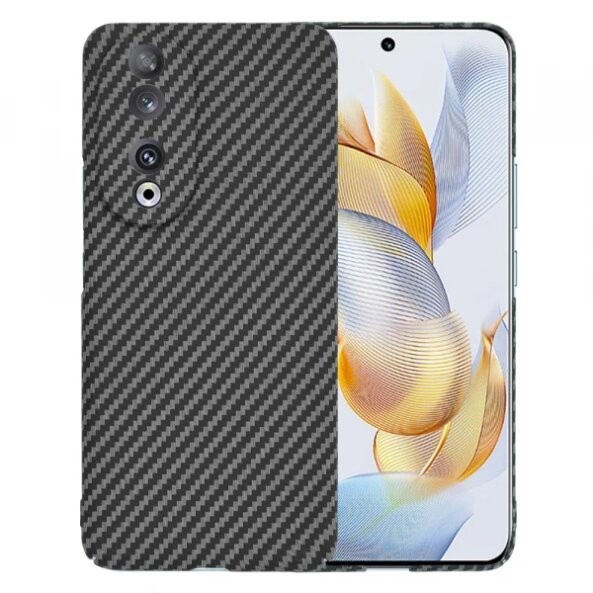 Husa pentru Honor 90, Techsuit, Carbonite FiberShell, Neagra