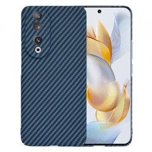 Husa pentru Honor 90, Techsuit, Carbonite FiberShell, Turcoaz