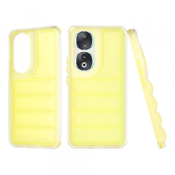Husa pentru Honor 90, Techsuit, Wave Shield, Galbena