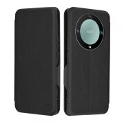 Husa pentru Honor Magic5 Lite, Techsuit, Safe Wallet Plus, Neagra