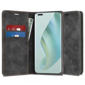 Husa pentru Honor Magic5 Pro, Techsuit, Confy, Neagra