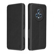 Husa pentru Honor Magic5, Techsuit, Safe Wallet Plus, Neagra
