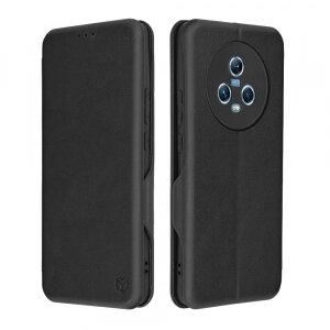 Husa pentru Honor Magic5, Techsuit, Safe Wallet Plus, Neagra