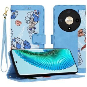 Husa pentru Honor Magic6 Lite, Techsuit, FlipCraft, Bleu