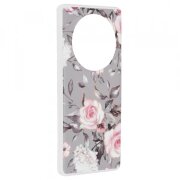 Husa pentru Honor Magic6 Lite, Techsuit, Marble, Gri