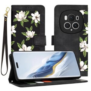 Husa pentru Honor Magic6 Pro, Techsuit, FlipCraft, Neagra