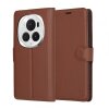 Husa pentru Honor Magic6 Pro, Techsuit, Leather Folio, Maro