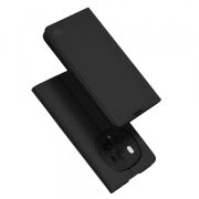 Husa pentru Honor Magic6 Pro, Techsuit, Magskin Book, Neagra