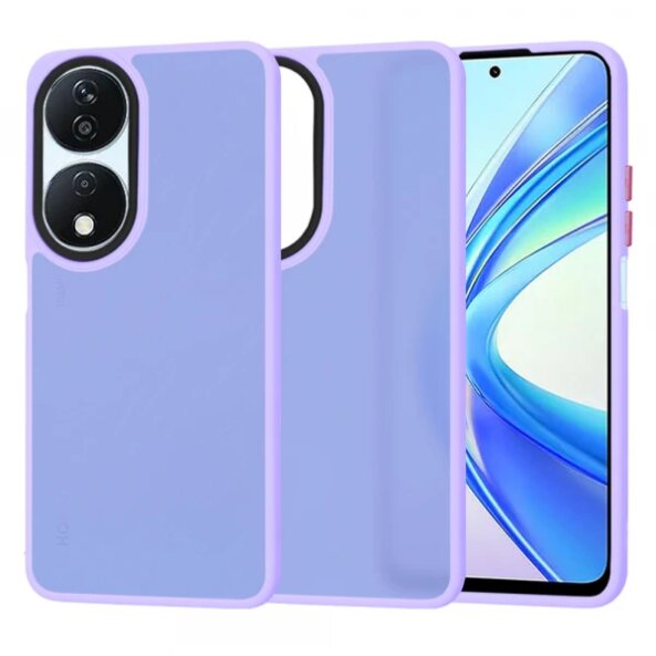 Husa pentru Honor X7b 5G / 90 Smart / X7b 4G, Techsuit, HaloFrost, Mov Deschis