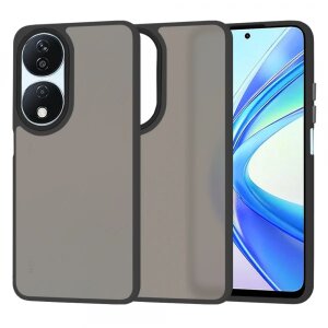 Husa pentru Honor X7b 5G / 90 Smart / X7b 4G, Techsuit, HaloFrost, Neagra